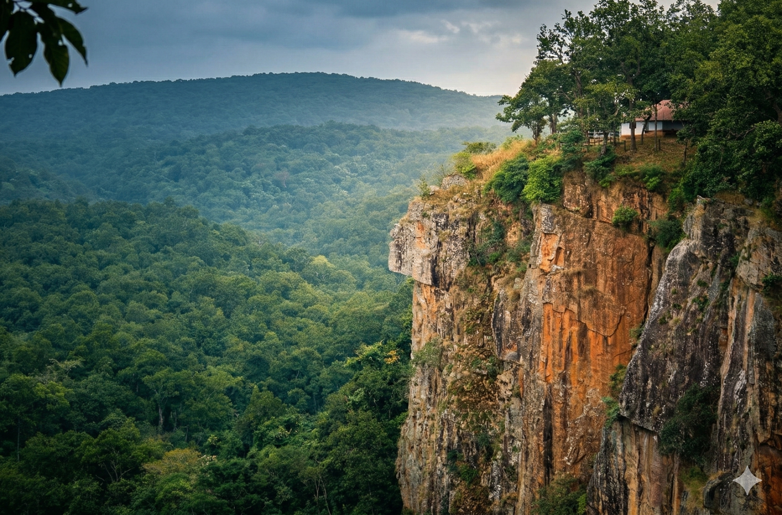 Simlipal National Park waterfalls and forest
