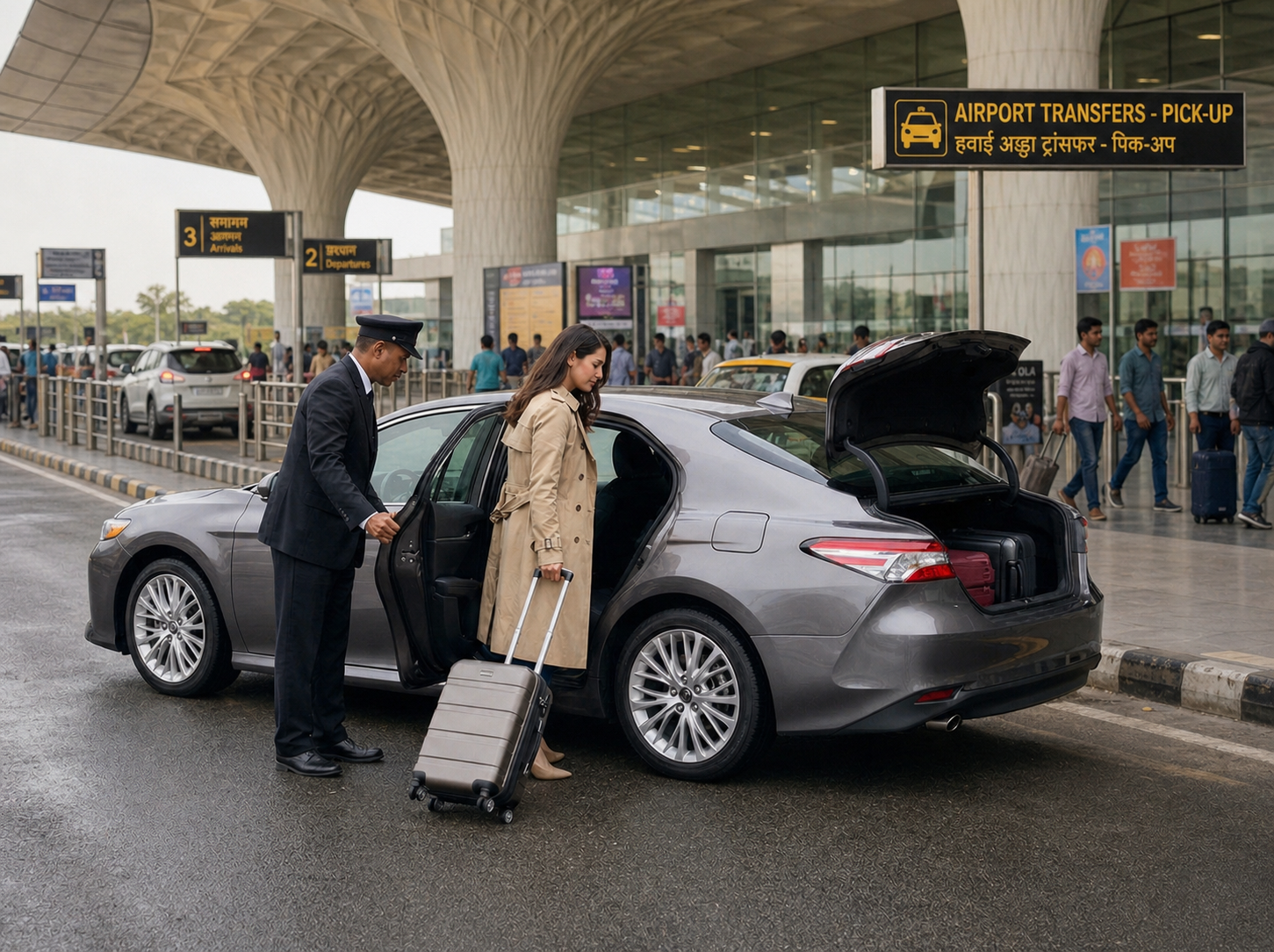 Professional airport transfer service